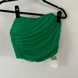 Green corset top